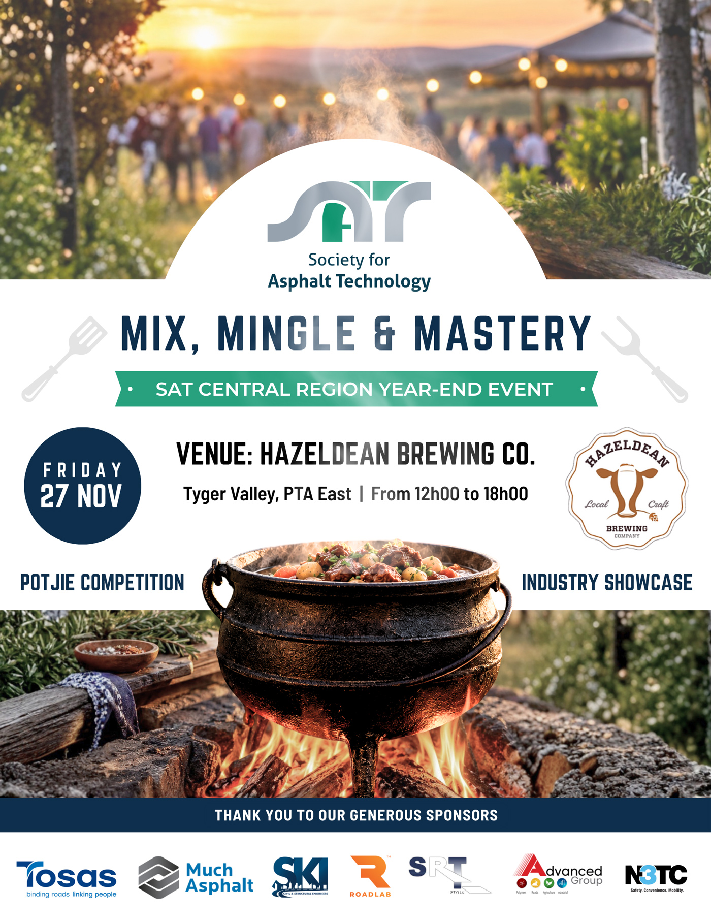 SAT Central Mix, Mingle & Mastery Year End Event